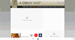 Desktop Screenshot of ilgrillo.it